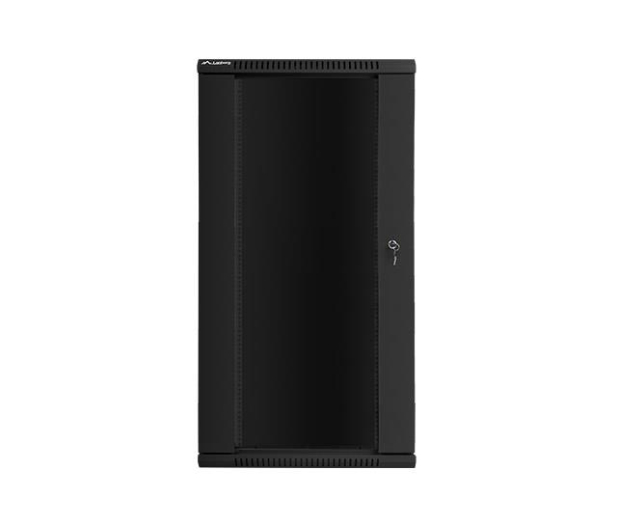 LANBERG Szafa instalacyjna wisząca 19'' 27U 600X600mm czarna (drzwi szklane) WF01-6627-10B - 455320 - zdjęcie 2